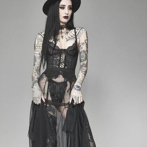 Widow cryptic haunt maxi skirt
